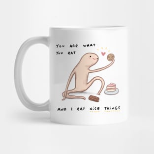 Honest Blob - Eat Nice Things Mug